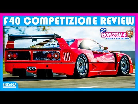 Ferrari F40 Competizione IN-DEPTH Review | Forza Horizon 4 Haggis N' Horsepower Ep.8
