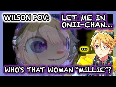 Enna being yandere to Wilson for 2 minutes straight: