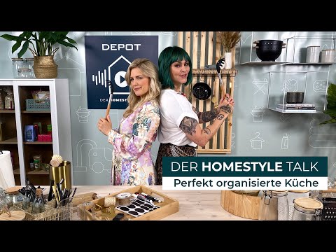 Perfekt organisierte Küche: 5 geniale Tipps vom Ordnungsprofi (DEPOT Homestyle Talk)