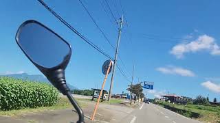 [ASMR]バイクで増富の湯へ(Road to Masutomi)01