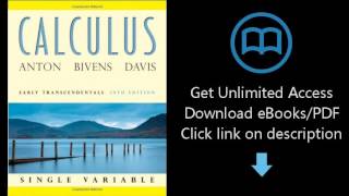 Download Calculus Early Transcendentals Single Variable PDF