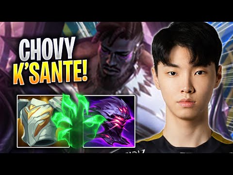 CHOVY IS SO GOOD WITH K'SANTE! - GEN Chovy Plays K'sante MID vs Sylas! | Season 2023