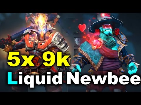 Liquid vs Newbee - 5x 9k MMR Game - DAC 2017 DOTA 2