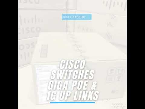 𝐂𝐢𝐬𝐜𝐨 𝐒𝐰𝐢𝐭𝐜𝐡𝐞𝐬 𝐆𝐢𝐠𝐚 𝐏𝐨𝐄 𝐰𝐢𝐭𝐡 𝟏𝐆 𝐔𝐩𝐥𝐢𝐧𝐤𝐬 #OrderConfirm #itnetwork #cisco  #networking #marketing