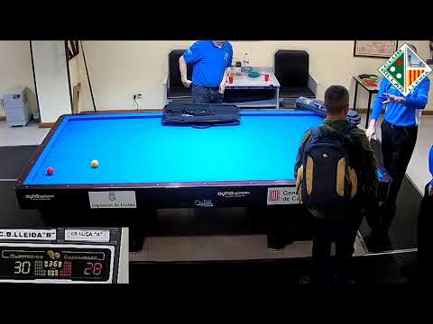 LLIGA CATALANA 3BANDES 3aDIV - CB LLEIDA "B" vs LLIÇA "A"