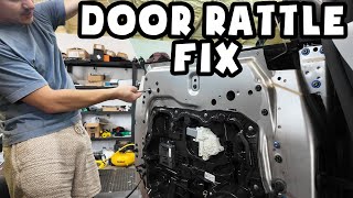 How To Fix Cybertruck Door Rattle and Wobble!