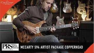 Video thumbnail for PRS McCarty 594 Artist Package Copperhead by Casino Guitars