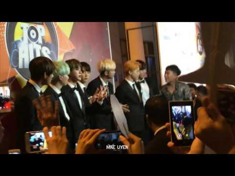 161019 BTS Red Carpet (Gala Vietnam Top Hits)