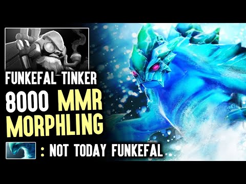 How This Morphling Destroy Best Tinker Funkefal - 8k MMr Beast Fast Hands Dota 2