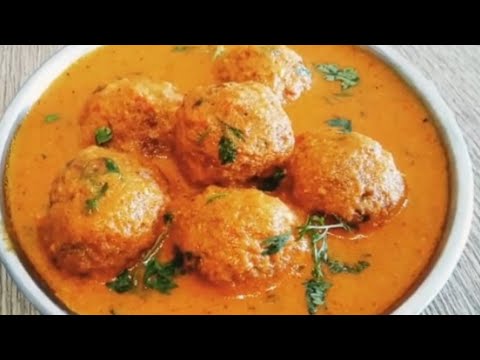 Flower kofta recipe | Gobi kofta curry | गोभी कोफ्ता करी | Vrushali Bangar Recipe |