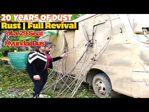 20 Years of Dust & Rust | Full Revival of a 29-Seat Hyundai Bus