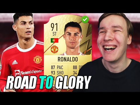 OSTIN 91 CRISTIANO RONALDON! - FIFA 22 ROAD TO GLORY #48