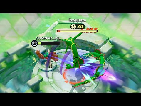 How to one shot Rayquaza | Pokemon UNITE clips