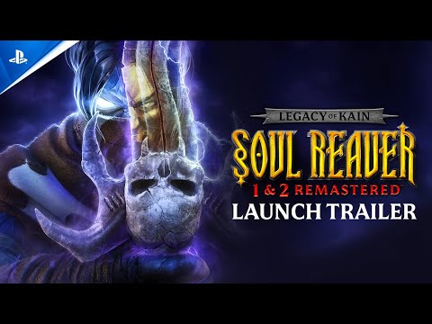 Legacy of Kain: Soul Reaver 1 & 2 Remastered - Launch Trailer | PS5 & PS4 Games