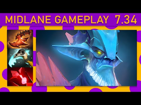 ⭐ Alone  Leshrac Mid Gameplay - Dota 2 Top MMR