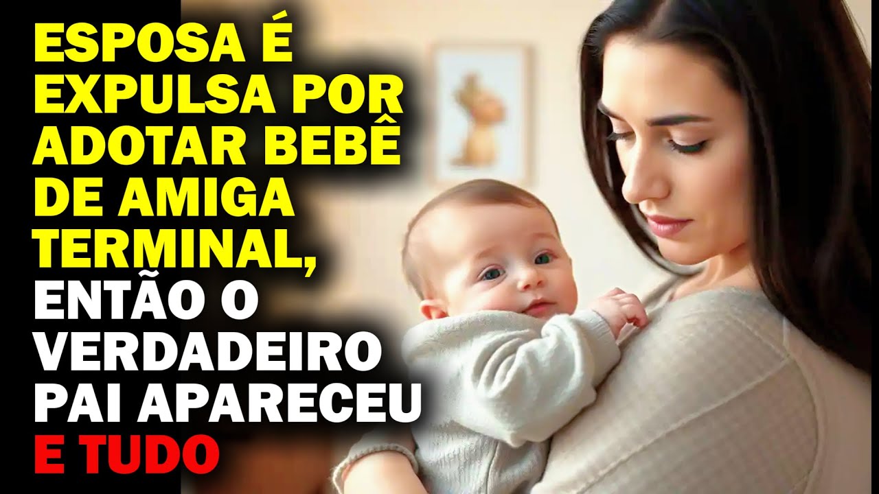 ESPOSA É EXPULSA POR ADOTAR BEBÊ DE AMIGA TERMINAL, ENTÃO O VERDADEIRO PAI APARECEU E TUDO MUDOU!