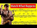 Phil Woods Transcription on Watch What Happens with Michel Legrand (Montreal 2001)