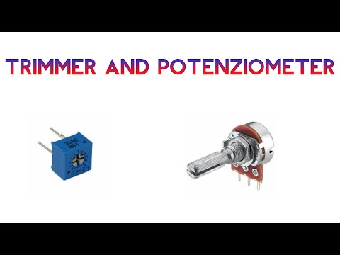 [ Electronic Components Basic Guide #2 ] Trimmer and potentiometer