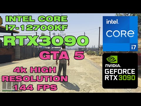 Grand Theft Auto 5 4K Ultra Graphics Gameplay  - GTA 5 PC 4K 144FPS