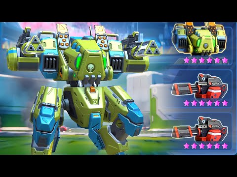 Gatecrasher with Auto Cannon 4 - Mech Arena