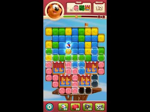 Toon Blast Level 8449 - NO BOOSTERS 🐻🐺🐱 | SKILLGAMING ✔️