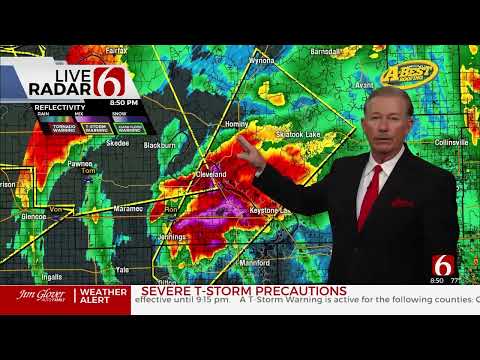 CBS 6 Tulsa (KOTV) Tornado Coverage (5-6-24) EF4 Barnsdall Tornado (Pt.1)
