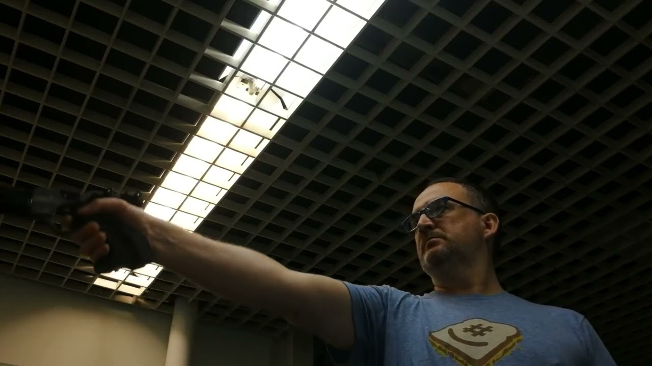 My first recorded air pistol shots