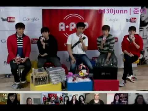 [LQ] 130313 2PM Google+ Hangout - Junkay and Taec Being Funny