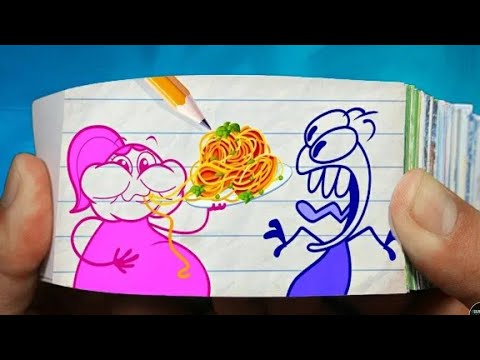 Pencilmate's Flipbook #1 | Lord Of The Fries FlipBook | Pencilmate Flip Book 2021. #shorts