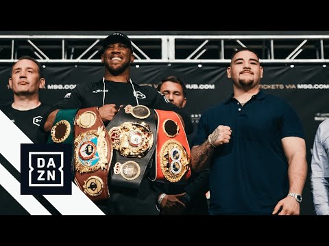 Anthony Joshua vs. Andy Ruiz Jr. Weigh-in Results