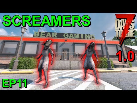 Screamers in 7 Days to Die 1.0 Insanity EP11