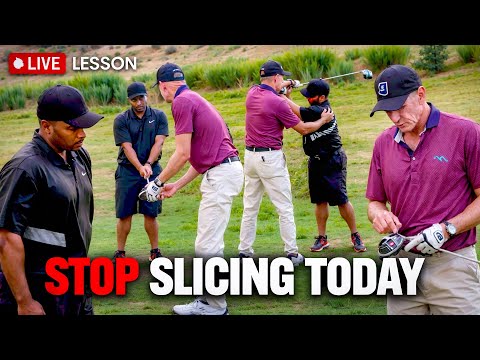 Hank Haney Fixes High Handicapper's Slice Live
