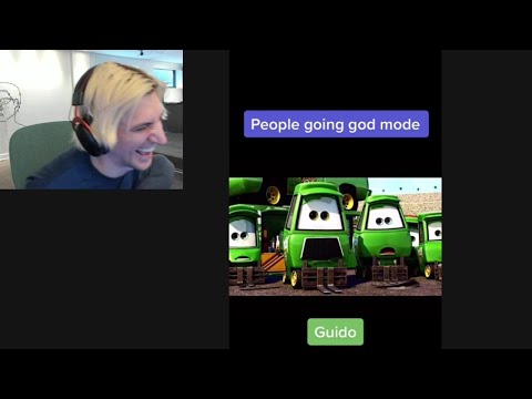 xQc dies laughing at Guido going God mode