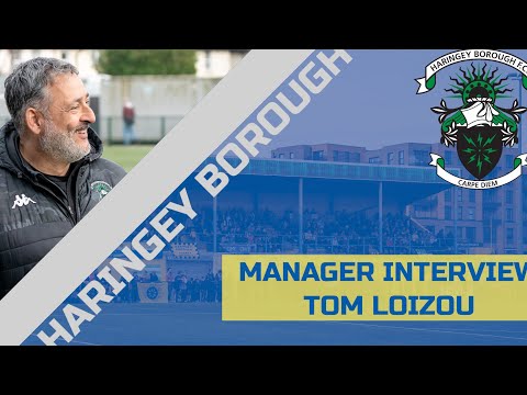 Tom Loizou Pre-Game Interview | Canvey Island vs Haringey Borough | 12/8/2023