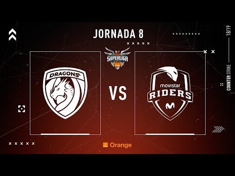 DRAGONS E.C. VS MOVISTAR RIDERS | Superliga Orange CS:GO | Jornada 08