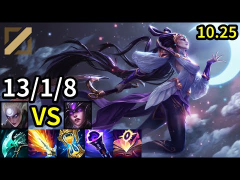 Diana Mid vs Syndra - EUW Master | Patch 10.25