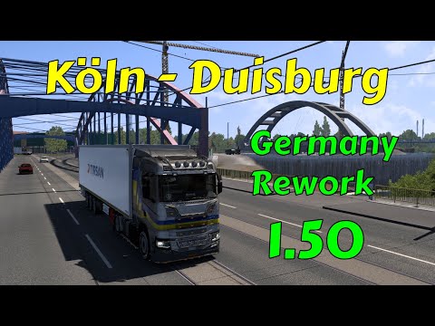 Trucking from Köln to Duisburg - Germany rework 1.50