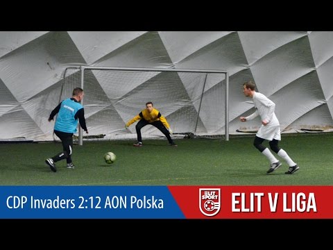 CDP Invaders 2:12 AON Polska - ELIT V Liga ZIMA 2017