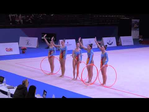 USA TEAM with Petkova Gergana  - 5 Hoops, Final/ 8th Аphrodite cup/ 2023, Athens