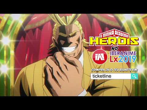 PAINEL MY HERO ACADEMIA NO IBERANIME Lx 2019