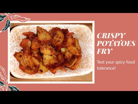 CRISPY POTATOES FRY | TASTY AND CRISPY | COOKING PARADISE