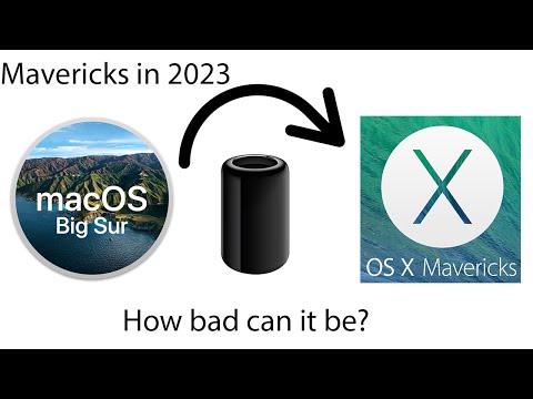 Adventures of Installing OS X Mavericks on 6,1 Mac Pro in 2025