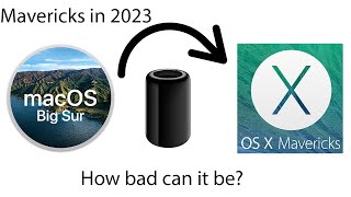 Video thumbnail for Adventures of Installing OS X Mavericks on 6,1 Mac Pro in 2023 by TheMacintoshGuide