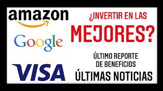 análisis de acciones Google Amazon Visa