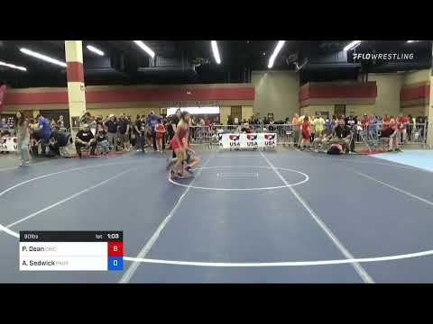 90 Lbs Consolation - Peggy Susan Dean, Chicks Wrestling Vs Alexandra Sedwick, Prosper Talons Wrest