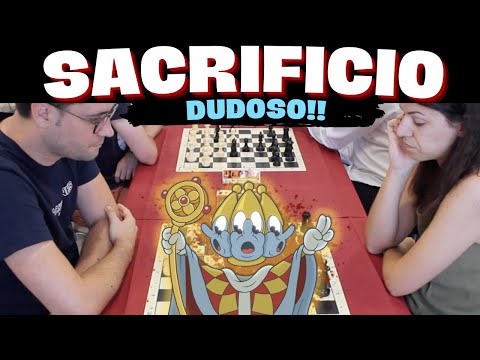A DOUBTFUL SACRIFICE? Spanish Blitz Championship Round 1 - GM Spider Ibarra