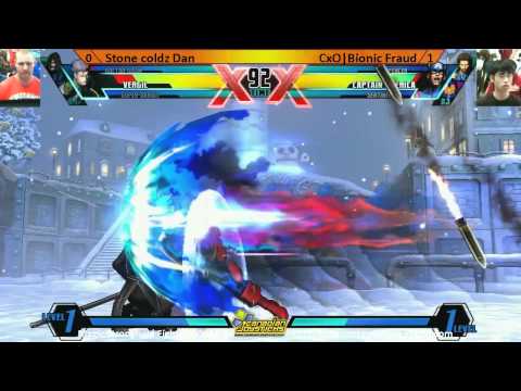 Stone Coldz Dan vs CxO|Bionic Fraud - UMvC3 Singles - Magic Stronghold Fighters' Open 2
