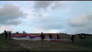 preview picture of video 'Paragliding Atibaia - Primeiro voo Solo'