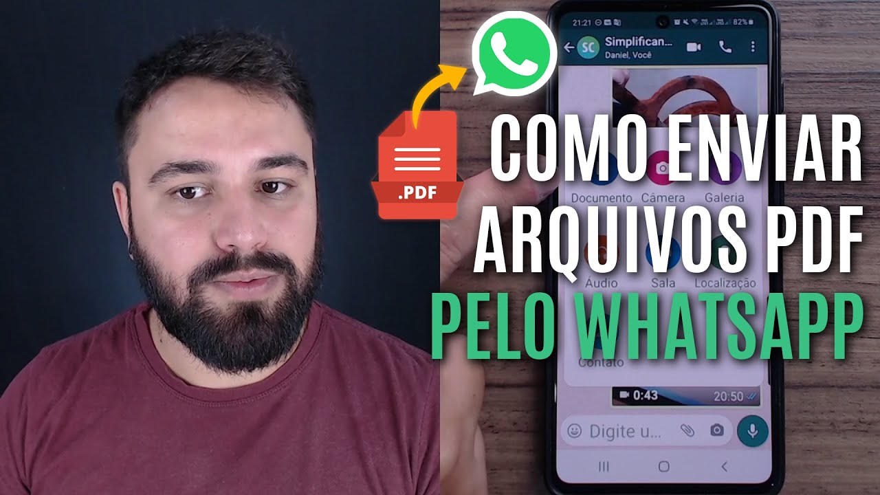 Watch Now COMO ENVIAR DOCUMENTOS EM PDF PELO WHATSAPP COMO ENVIAR DOCUMENTOS EM PDF PELO WHATSAPP