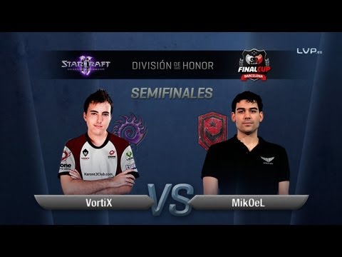 Vortix vs Mikoel (ZvT) - Semifinal de StarCraft2 - Final Cup 4